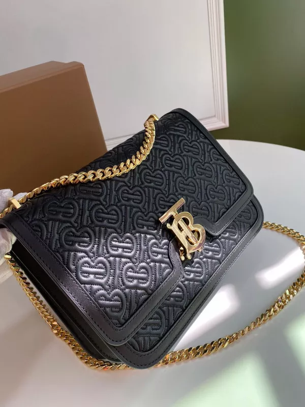 AAA Replica Ru BURBERRY Medium Quilted Monogram Lambskin TB Bag 0117