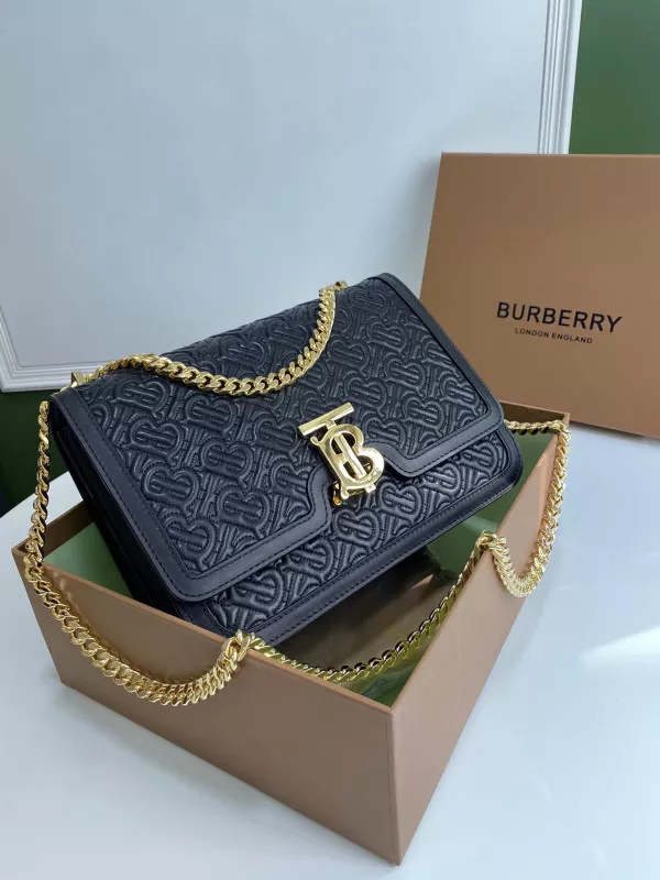 AAA Replica Ru BURBERRY Medium Quilted Monogram Lambskin TB Bag 0117