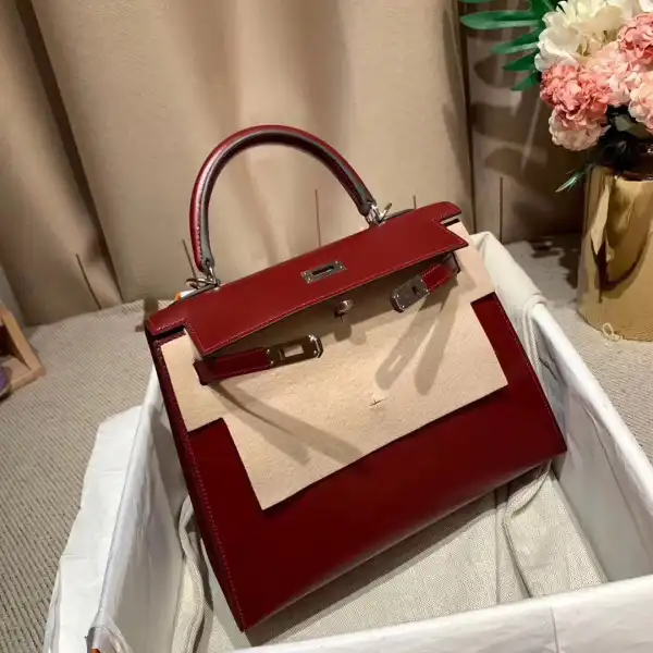 AAA Replica Ru HERMES KELLY 25CM ALL HANDMADE 0122