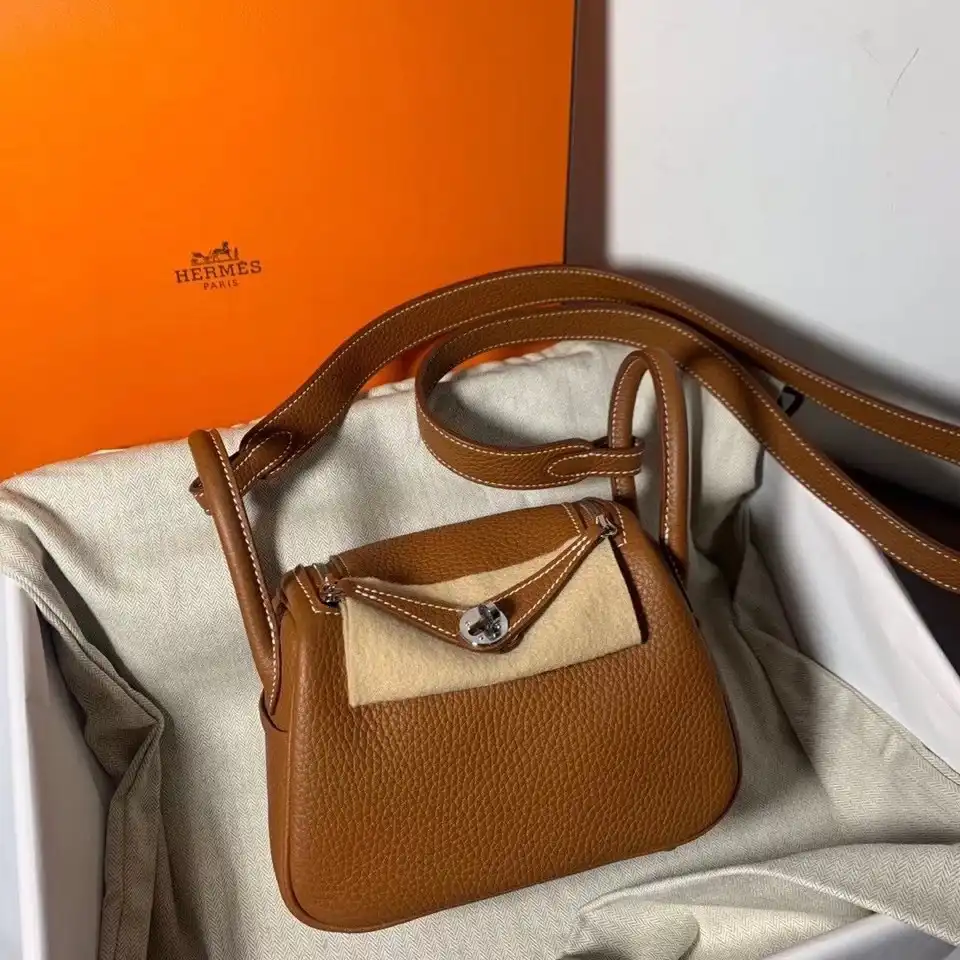 AAA Replica Ru HERMES LINDY MINI HANDMADE 0131