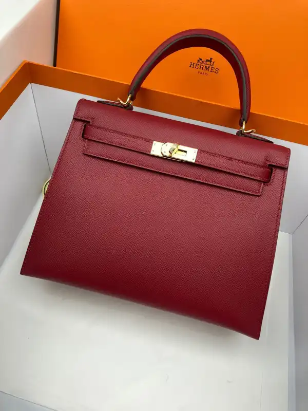 AAA Replica Ru HERMES KELLY 25CM ALL HANDMADE 0122