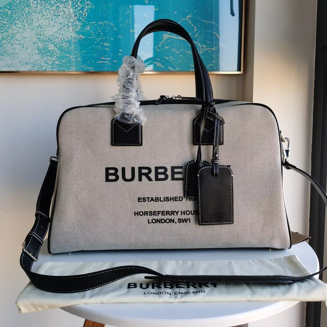 BURBERRY HANDBAG-49*19*30CM 0117