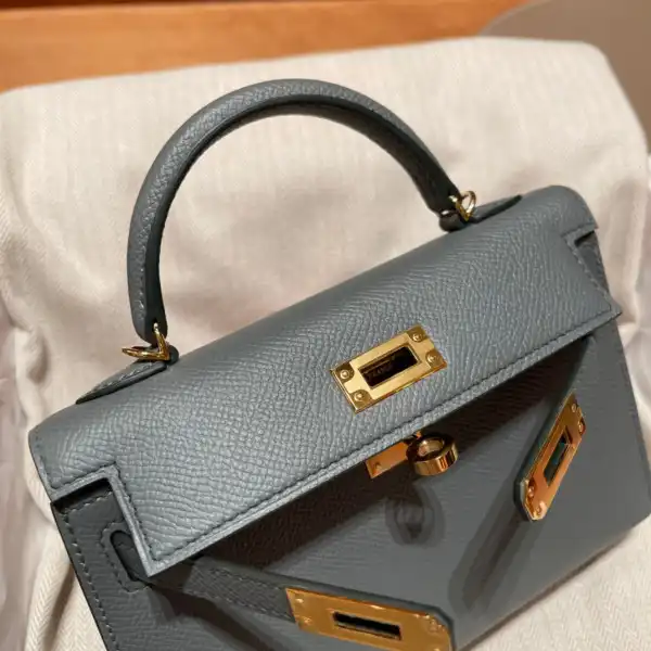 AAA Pruses Bags HERMES KELLY MINI II ALL HANDMADE 0122