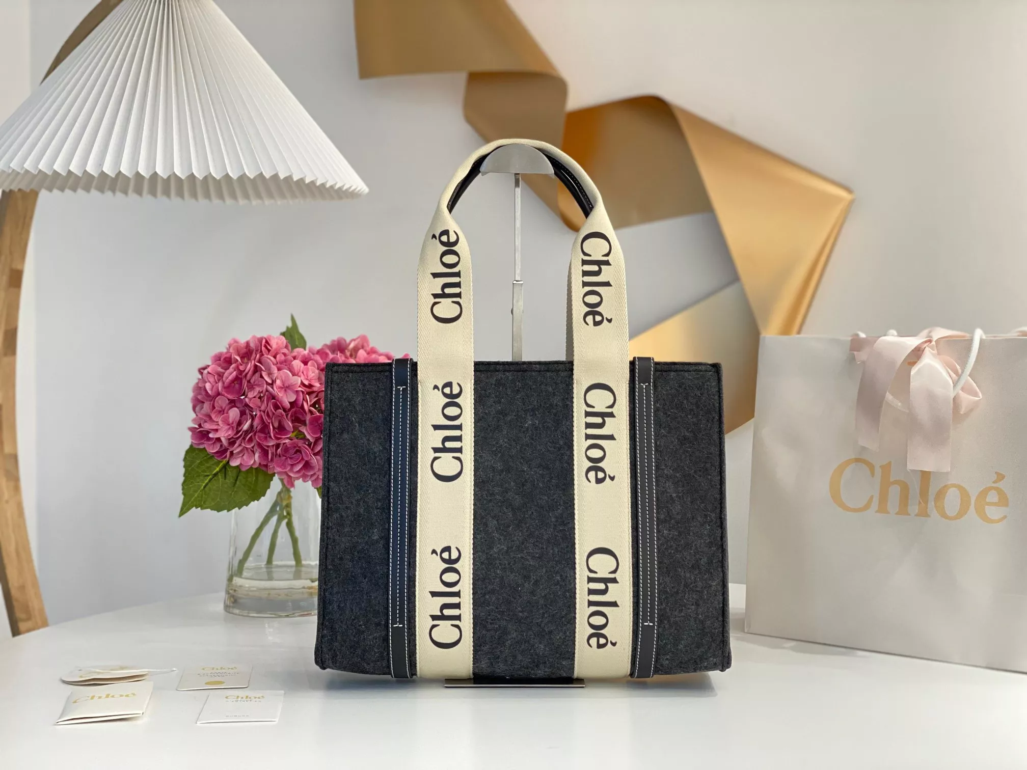 AAA Replica Ru CHLOÉ medium woody tote bag 0118