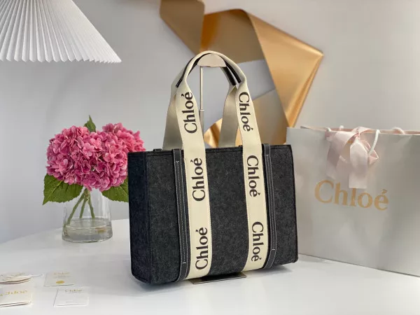 AAA Replica Ru CHLOÉ medium woody tote bag 0118