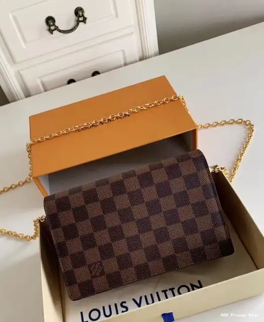 AAA Replica Ru WALLET VAVIN LOUIS CHAIN VUITTON 0222