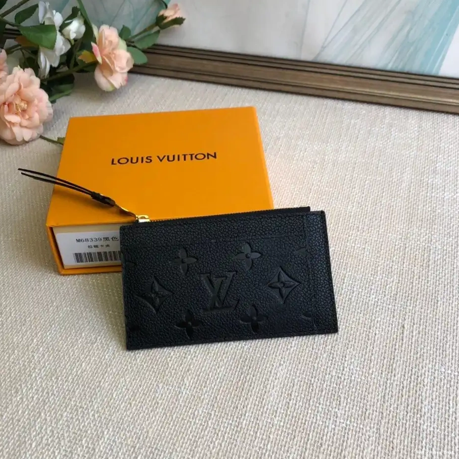 AAA Pruses Bags ZIPPED HOLDER VUITTON CARD LOUIS 0221