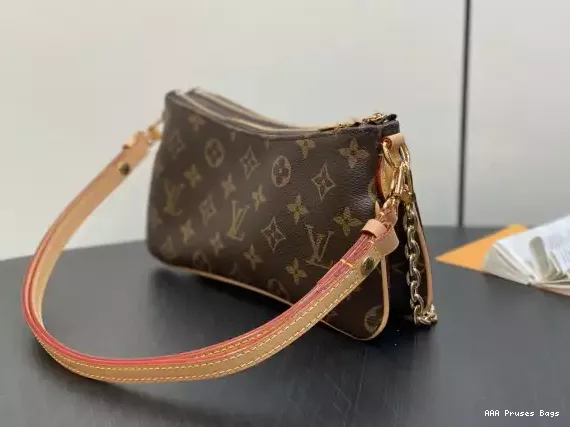 AAA Replica Ru double LOUIS VUITTON Liv -9.6*5.3*2.6CM pochette 0207