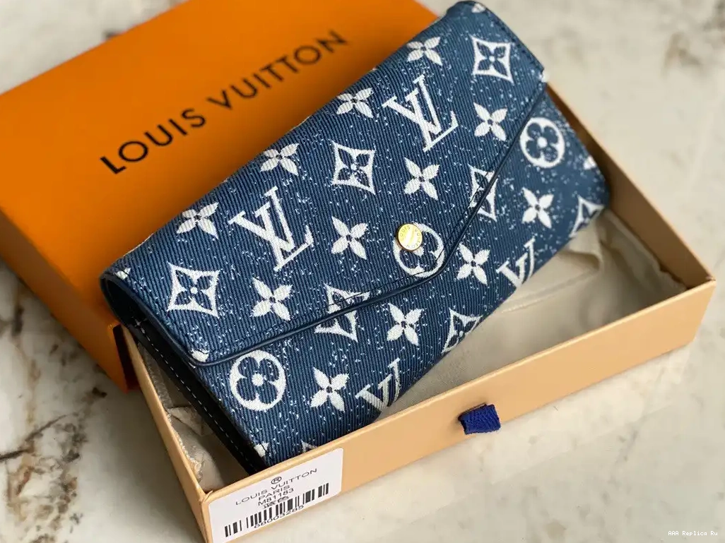 AAA Replica Ru WALLET SARAH Vuitton Louis 0213