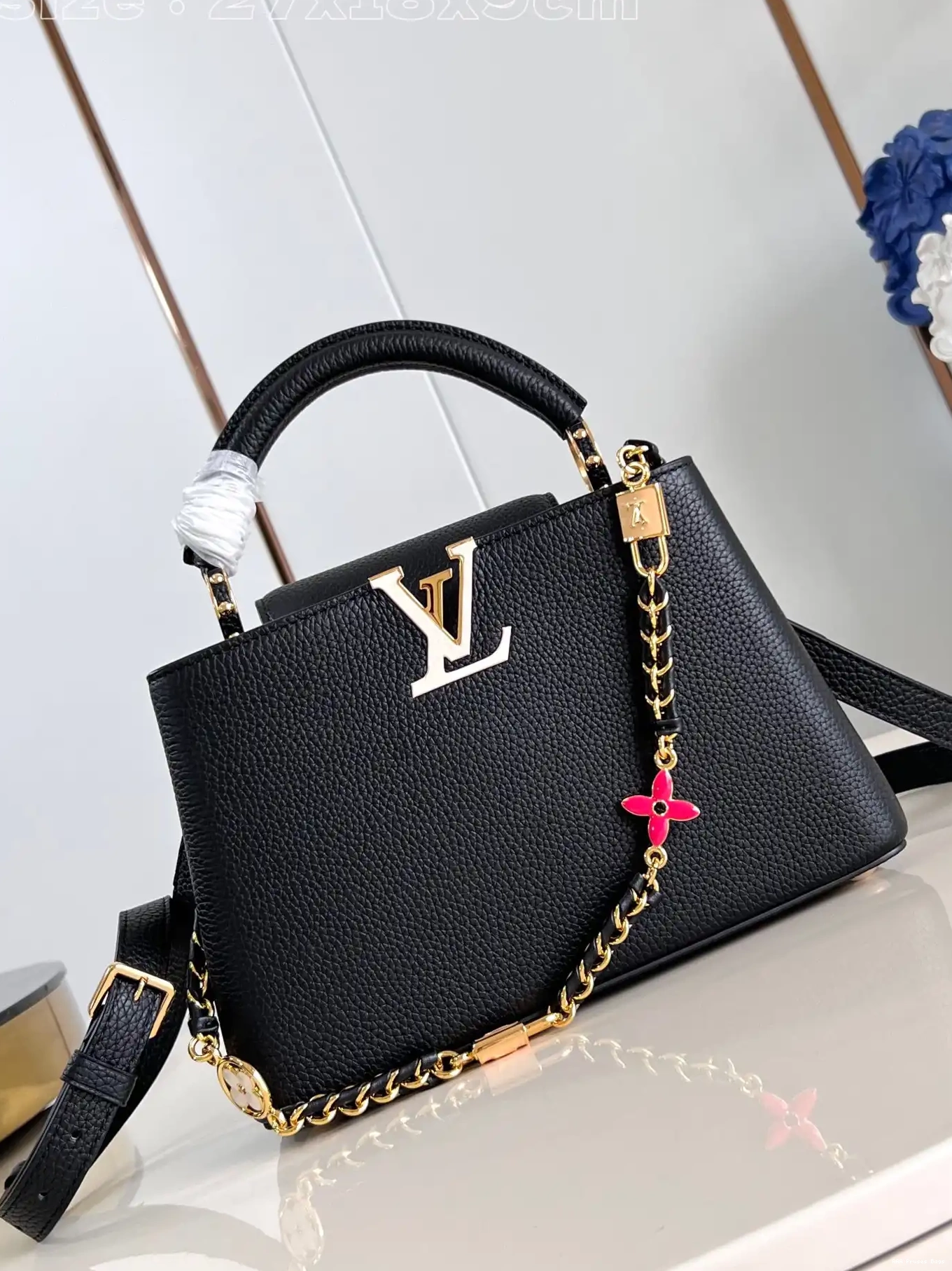 AAA Replica Ru CAPUCINES VUITTON LOUIS BB-27*18*9CM 0226