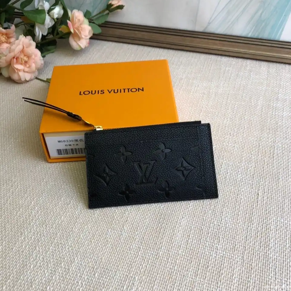 AAA Pruses Bags ZIPPED HOLDER VUITTON CARD LOUIS 0221