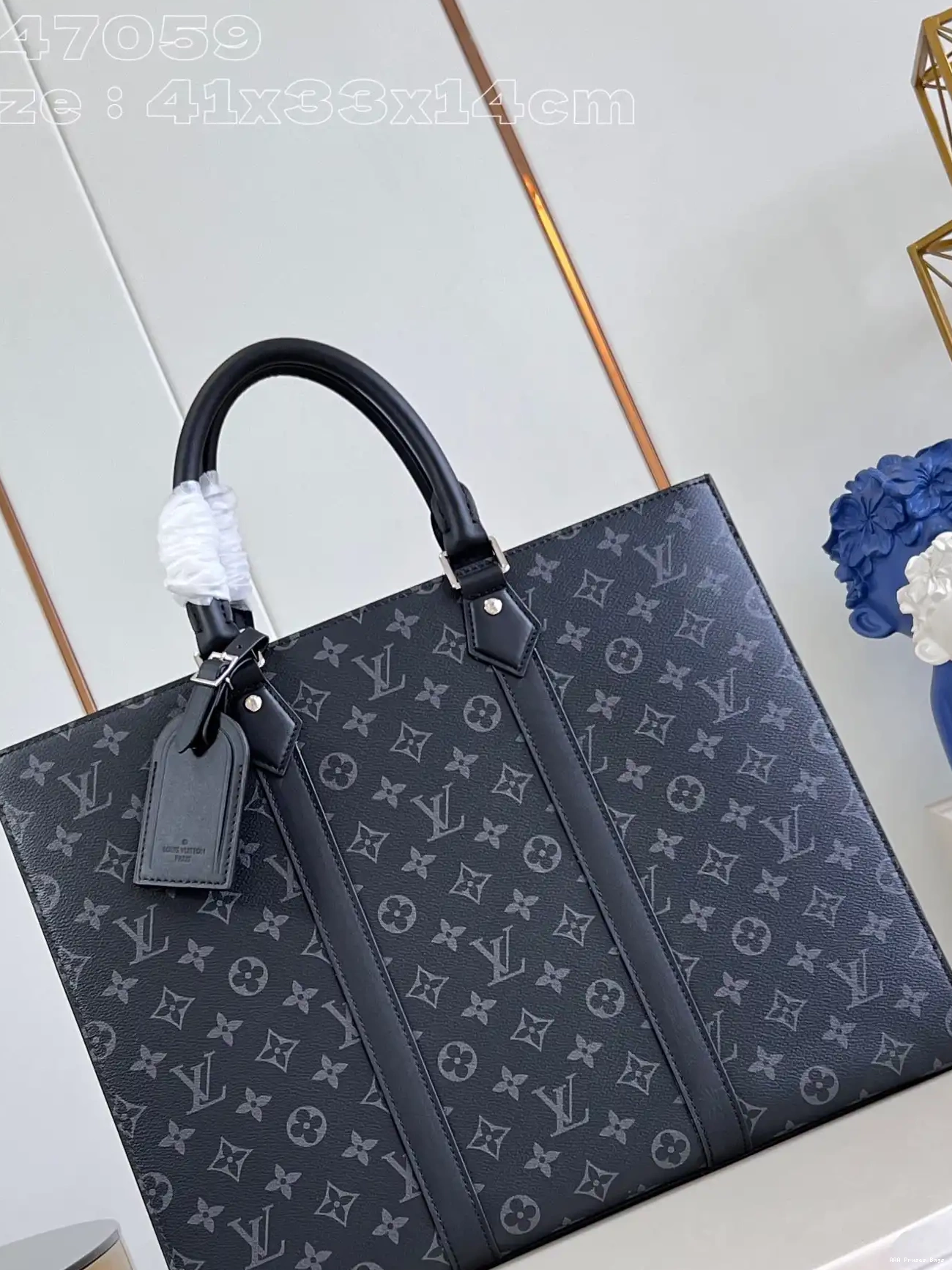 AAA Pruses Bags 24H-41*33*14CM VUITTON LOUIS Plat Sac 0225