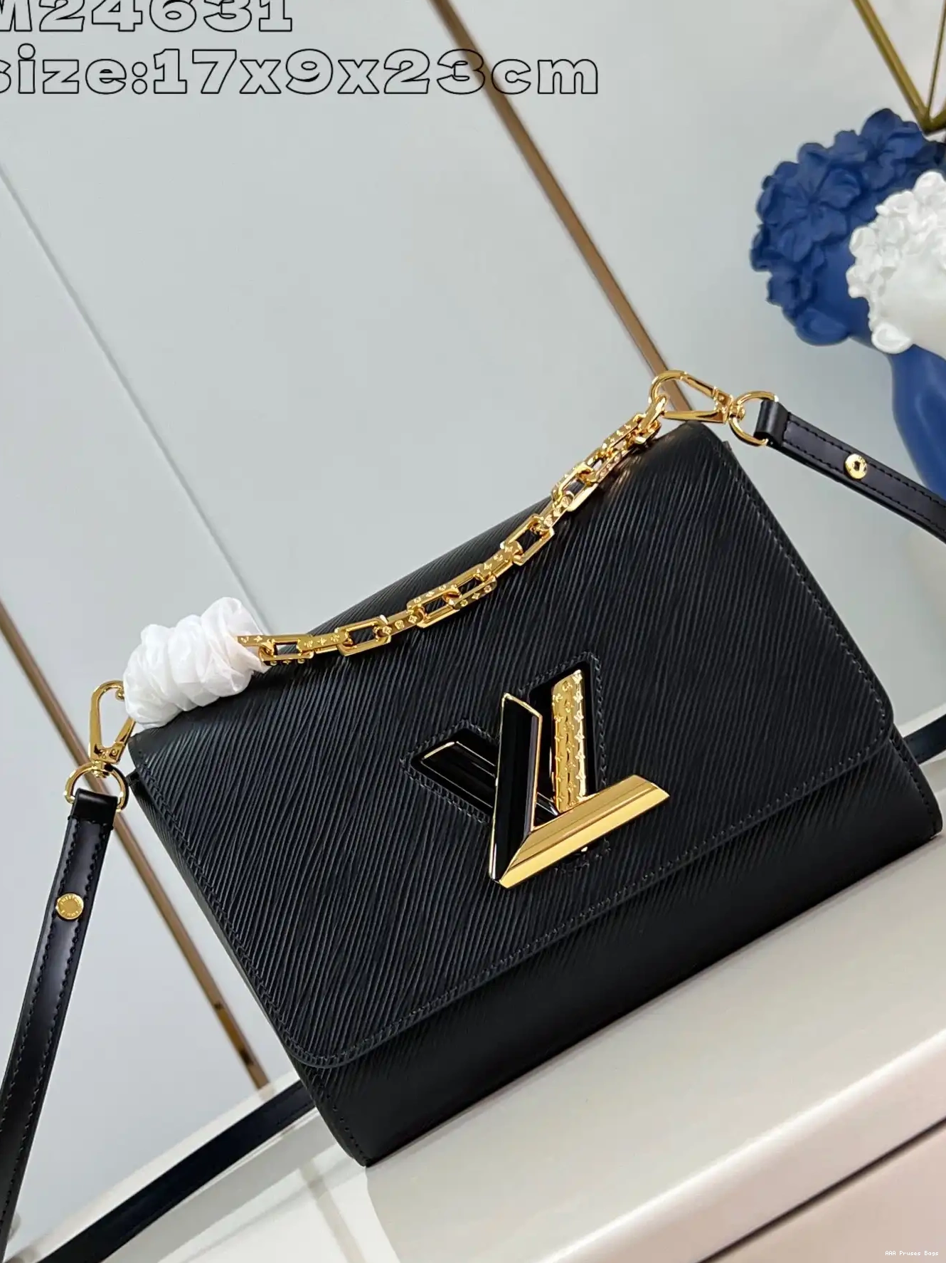 AAA Pruses Bags MM-23*17*9.5CM LOUIS TWIST VUITTON 0216