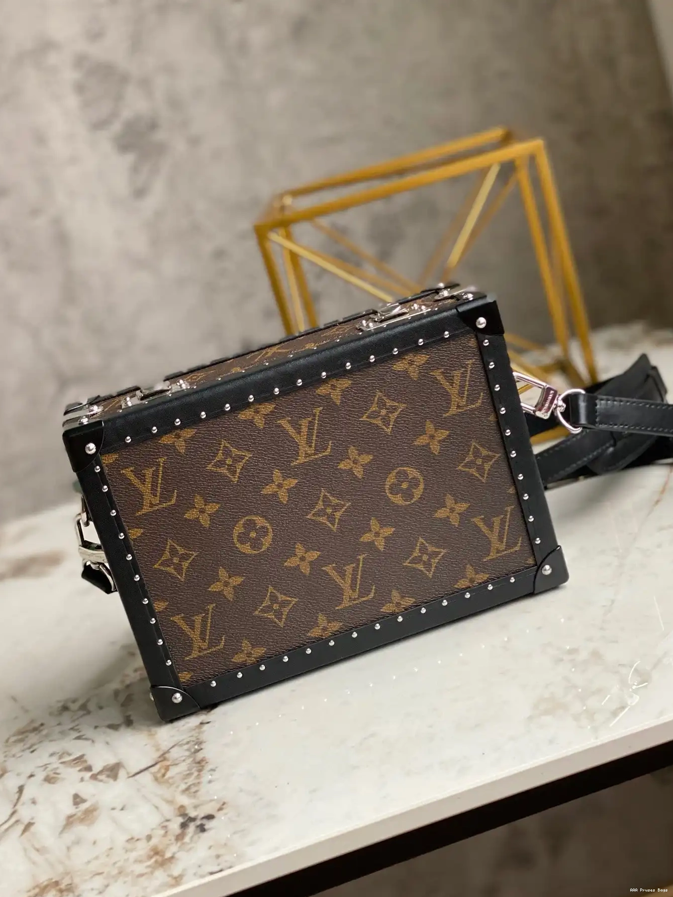 AAA Pruses Bags VUITTON LOUIS CLUTCH BOX 0216