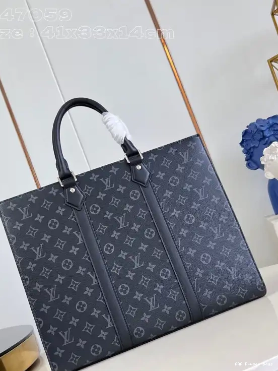 AAA Pruses Bags 24H-41*33*14CM VUITTON LOUIS Plat Sac 0225