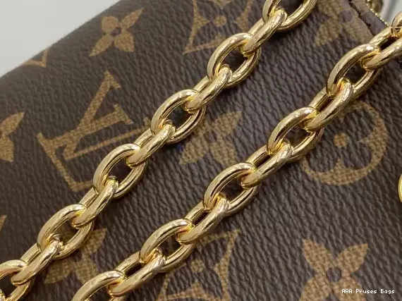 AAA Replica Ru double LOUIS VUITTON Liv -9.6*5.3*2.6CM pochette 0207