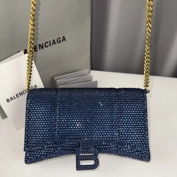 AAA Replica Ru BALENCIAGA HOURGLASS WALLET ON CHAIN 0203