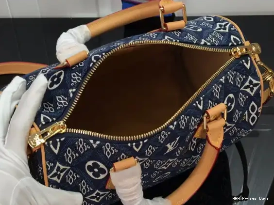 AAA Replica Ru VUITTON SPEEDY SINCE 25 LOUIS BANDOULIERE 1854 0218