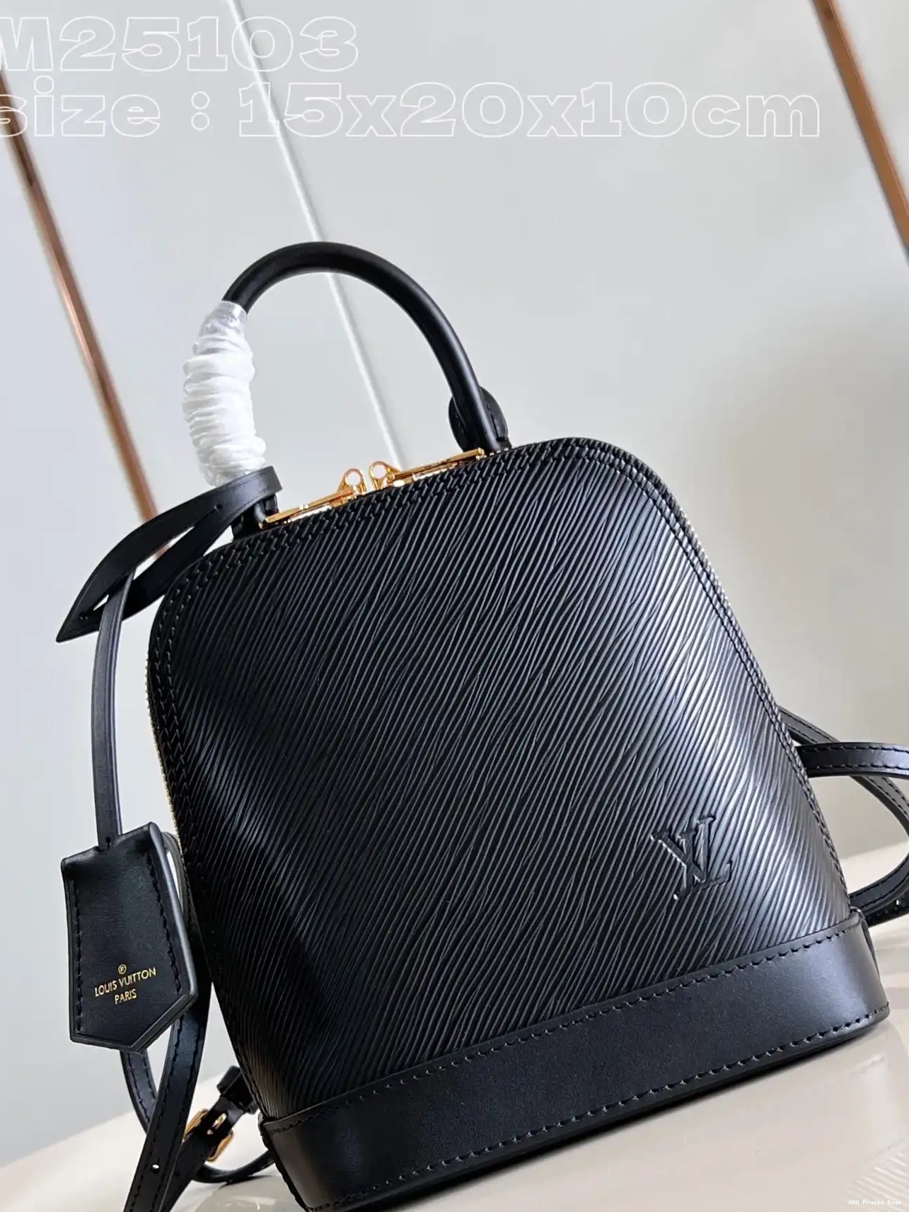 AAA Pruses Bags VUITTON ALMA LOUIS NANO backpack-15*20*10cm 0214