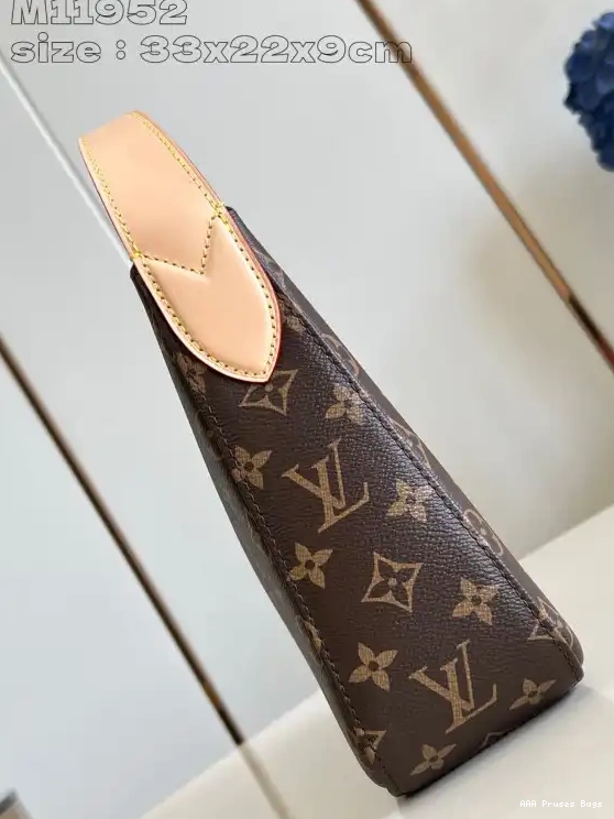 AAA Pruses Bags VUITTON Slouchy LOUIS PM-33*22*9CM 0217