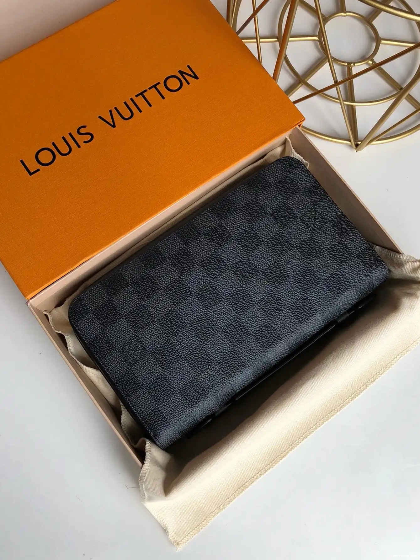 AAA Pruses Bags Vuitton Louis ZIPPY XL WALLET 0214