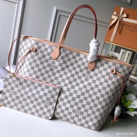 AAA Pruses Bags Vuitton Louis GM Neverfull 0210