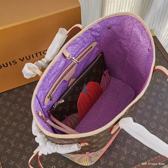 AAA Replica Ru MM LOUIS x VUITTON NEVERFULL YK 0219