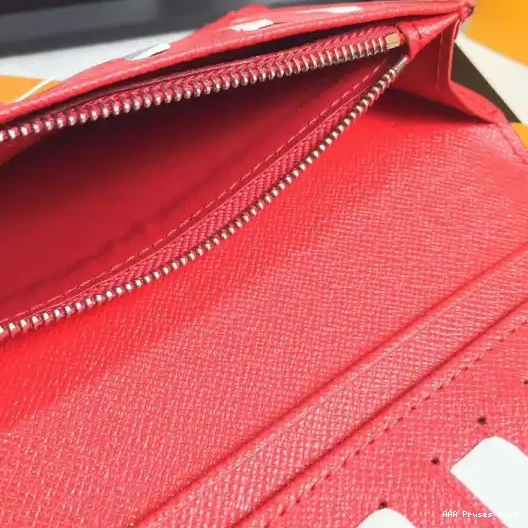 AAA Replica Ru Louis Vuitton Supreme wallet 0216