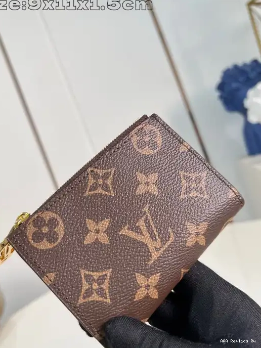 AAA Replica Ru LOUIS Lisa 9*11.5*1.5CM VUITTON - Wallet 0228