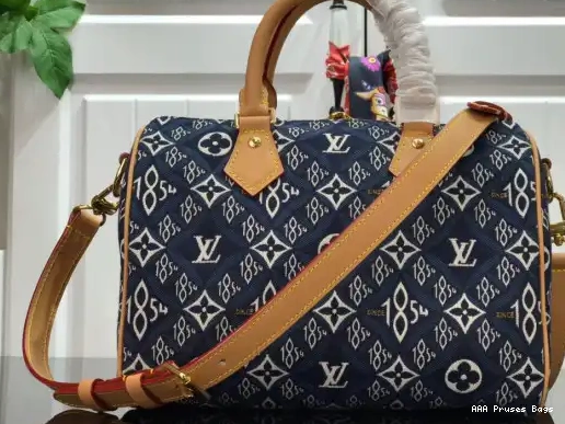 AAA Replica Ru VUITTON SPEEDY SINCE 25 LOUIS BANDOULIERE 1854 0218