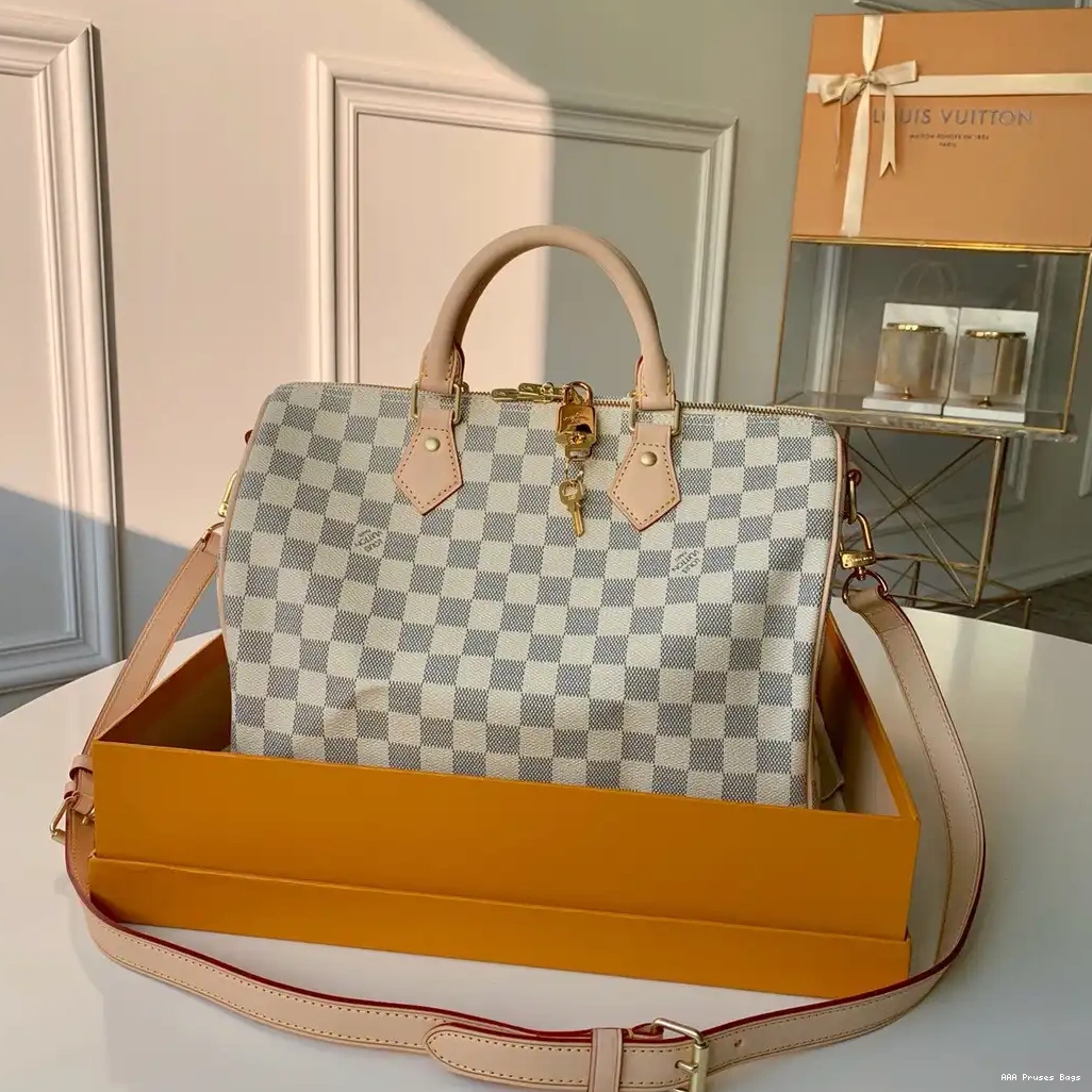 AAA Pruses Bags Vuitton BANDOULIERE 30 Louis SPEEDY 0225