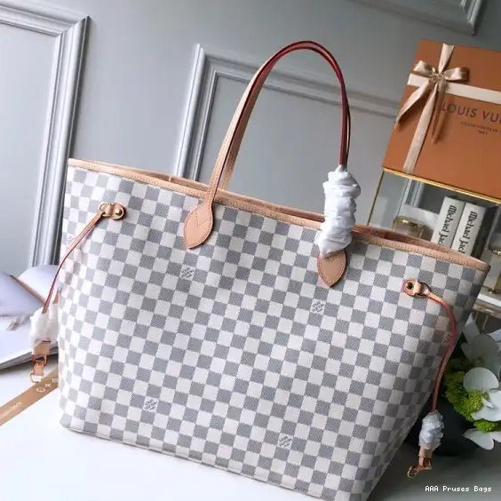 AAA Pruses Bags Vuitton Louis GM Neverfull 0210