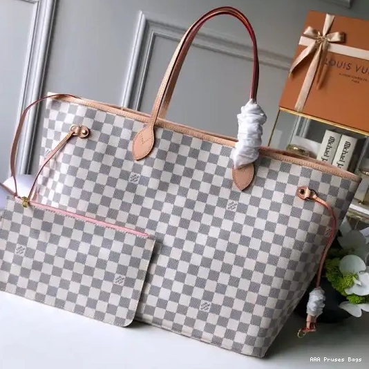 AAA Pruses Bags Vuitton Louis GM Neverfull 0210