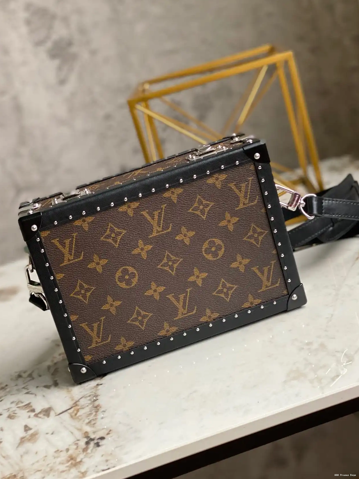 AAA Pruses Bags VUITTON LOUIS CLUTCH BOX 0216