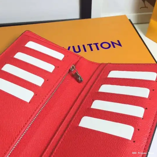 AAA Replica Ru Louis Vuitton Supreme wallet 0216