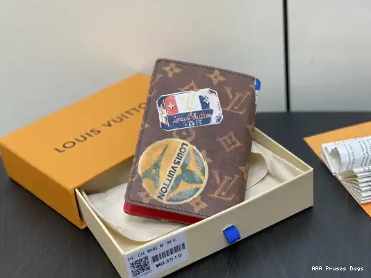 AAA Replica Ru Vuitton PASSPORT COVER-10*14*2.5CM Louis 0216