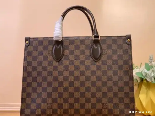 AAA Pruses Bags VUITTON MM-35*27*14cm ONTHEGO LOUIS 0305